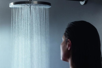 Example of a minimalist bathroom design in Other