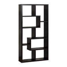 Besting Black Bookcases For 2018 Houzz Furniture Of America E Commerce By Enitial Lab Rhea Bookcase Black Bookcases