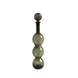 Italian Triple Ball Gurgle Decanter - Vases