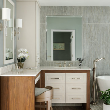 Master Bath Makeup Corner