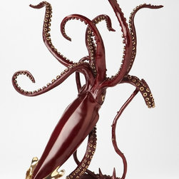 Bronze giant squid II (sculpture) - Sculptures