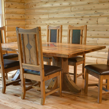 Timber Frame Reclaimed Wood Table