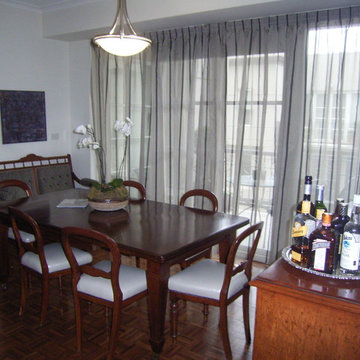 East Melbourne Apartment Renovation/Makeover including furniture