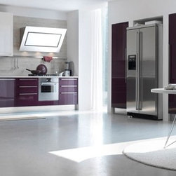 Designer range hoods - "Quest White Wall" Series - Range Hoods And Vents
