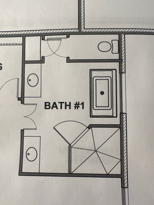 Where to add second shower head?