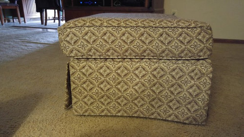fix sagging ottoman