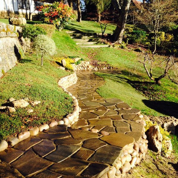 Japanese Garden at 14th Century Manor House