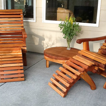 Ensenada Wood Easy Chair