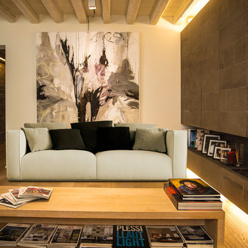 Interiors of historical luxury building nearby Venice