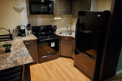 Minimalist kitchen photo in Other