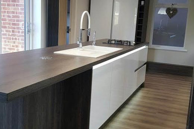 Inspiration for a contemporary kitchen in Dorset.