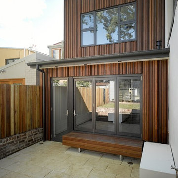 Rear Exterior with Timber Slat Cladding