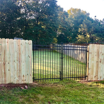 Powder Coated Steel Double Gate