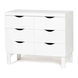 Bam Six Drawer Dresser By Argington - Changing Tables