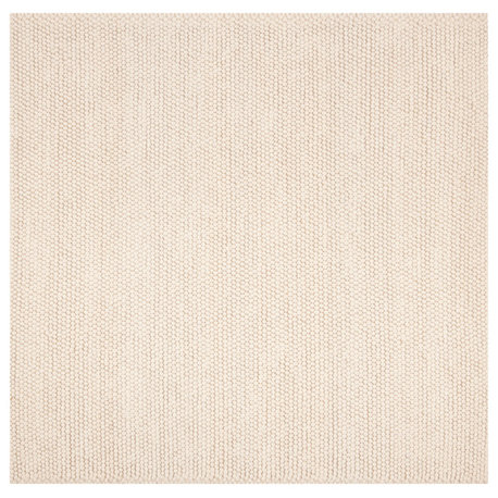 Safavieh Couture Natura Collection NAT620 Rug, Ivory, 10' Square