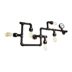 Sunlite 5 Lamp Piping System Wall Mount