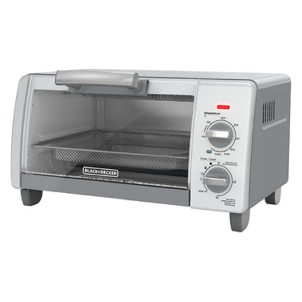 Black and Decker TO1785SG 4 Slice Toaster Oven, Gray
