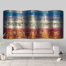 Metal Wall Art | Suspend - Mixed Media Art