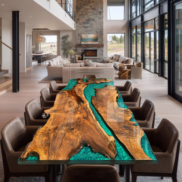 Reimagining Natural Materials with Opaque Sage Green Resin