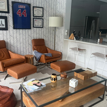 Open Concept Kitchen Integration with Living Space – Functional Layout and Sight