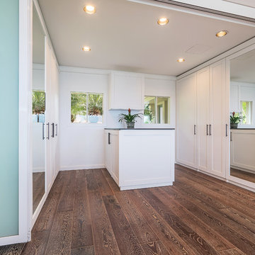 Hawaii Home features organized closets & Colorfuse printed cabinet doors