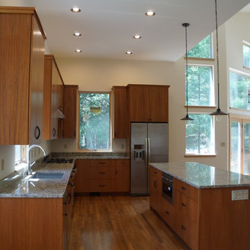 Tall Contemporary Kitchen Cabinets