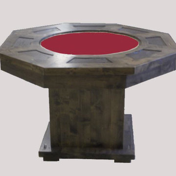 Custom Alder 2 in 1 Poker Table