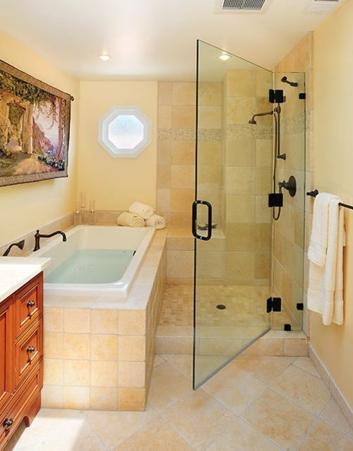  Separate  Shower  And Tub  Ideas  Pictures Remodel and Decor