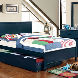 Prismo 4 PC Kids Bedroom Set | Blue - Kids Bedroom Furniture Sets