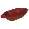 Heartland Dough Bowl With Handles-Batea-Primitive, Red