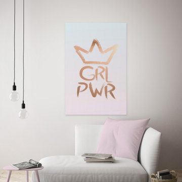 "Girl Power IV" Painting Print on Wrapped Canvas