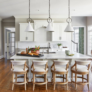 Colorful Suburban Renovation
