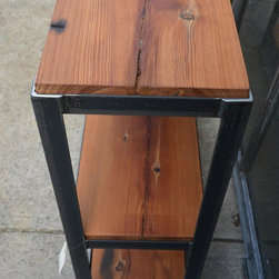 Reclaimed Yellow Pine Shelving Unit - Bookcases