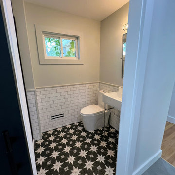 Some before and during our current Jefferson Heights, Catskill NY complete home