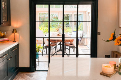 Design ideas for a victorian kitchen in Cheshire.