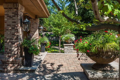 This is an example of a traditional garden in Minneapolis.