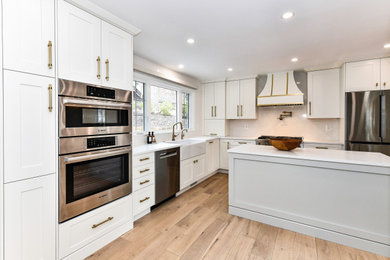 Inspiration for a transitional kitchen remodel in DC Metro