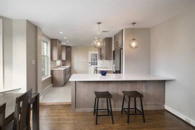 Minimalist kitchen photo in Philadelphia