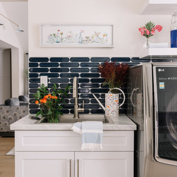 Modern Laundry + Mudroom