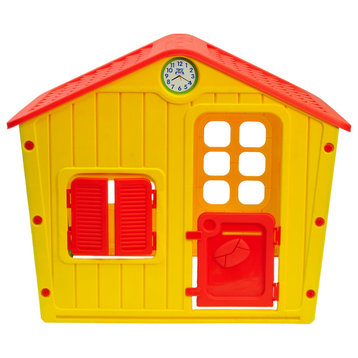Starplay Children's Galilee Village Playhouse, Classic Color Combination