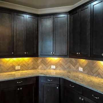 Espresso Stained Cabinets