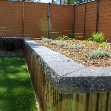 Corrugated Steal Retaining