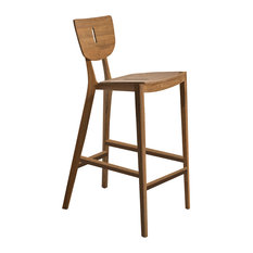 OASIQ - DIUNA Barstool in Teak - Bar Stools and Counter Stools