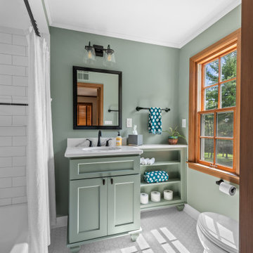 River Hills Master Suite and Guest Bathroom