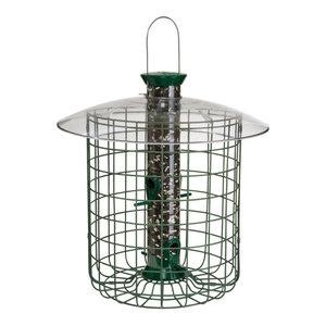Droll Yankees Seed Saver Domed Feeder Contemporary Bird