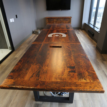 Boardroom Tables made from Reclaimed Wood