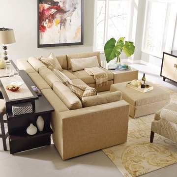 Stickley Bodega Bay Sectional & Gathering Island™ (Patent Pending)