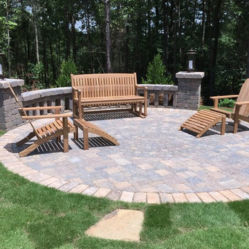 Teak Fire Pit Seating