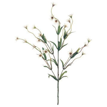 Silk Plants Direct Wild Daisy Spray - Cream White - Pack of 12