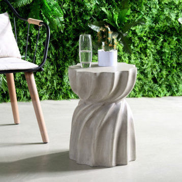 Westin Outdoor Lightweight Concrete Accent Side Table
